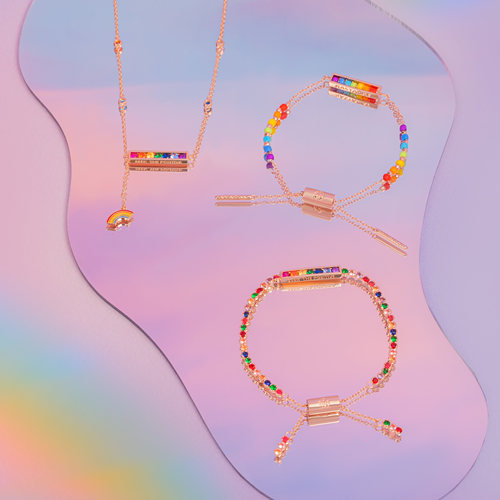 RASTACLAT彩虹锆石手链多巴胺