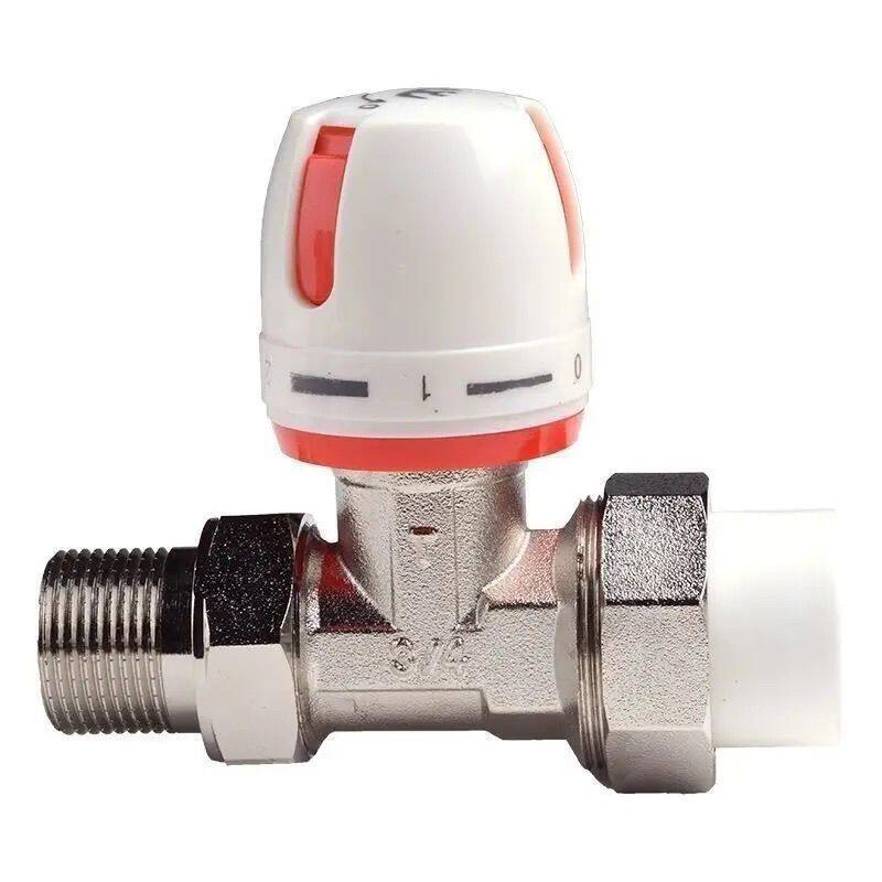 温控阀替换温控阀ppr热熔角阀暖气片配件大全暖气开关大全暖气小