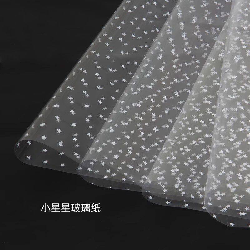 玻璃纸包花小束防水打底