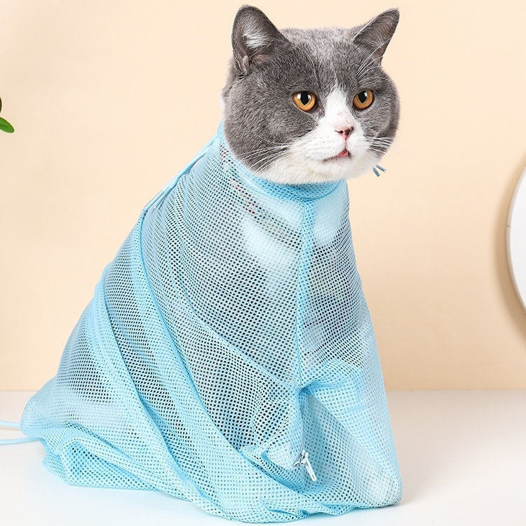 猫咪洗澡固定器袋神器宠