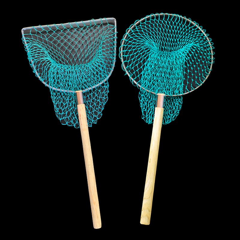 新款抓鸡神器木柄捞鱼网