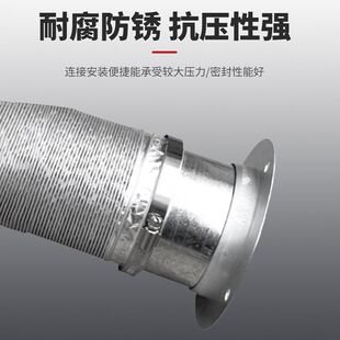排气扇通风管转接头风机法兰接口圆形风机抽油烟机软管接头排烟通