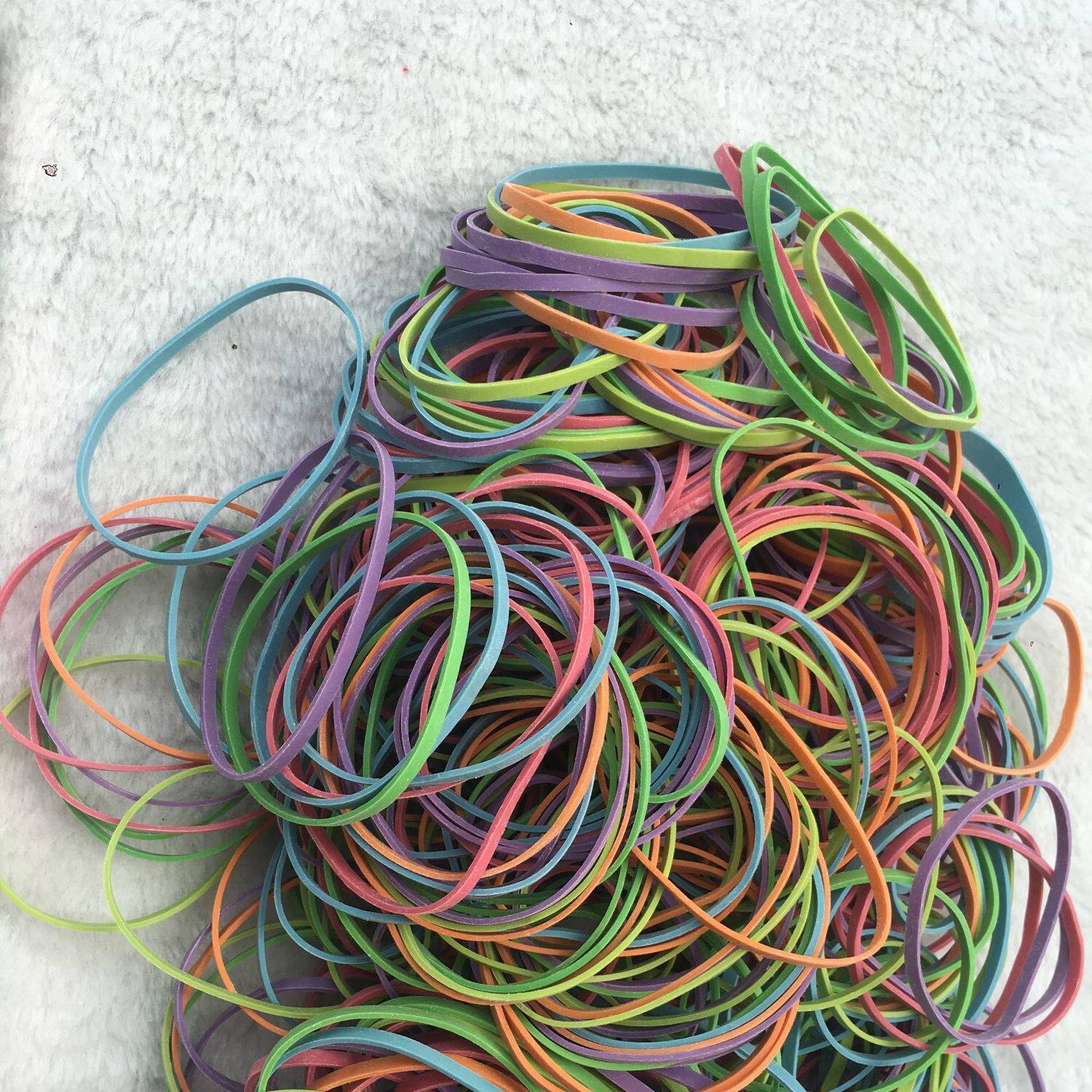 橡皮筋橡胶圈大全彩色加