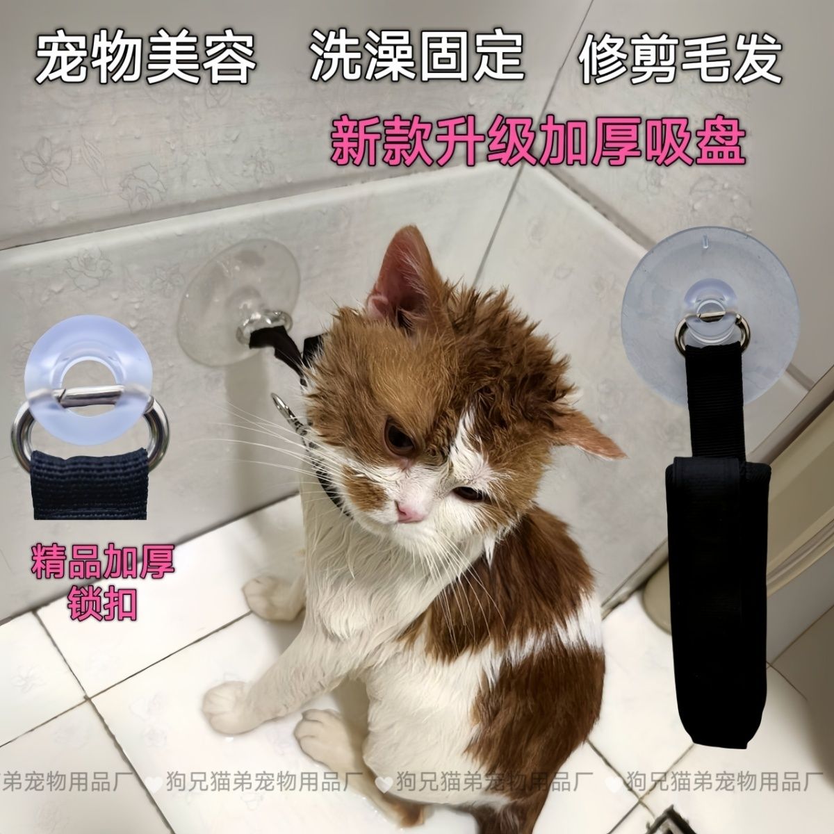 猫咪洗澡固定器宠物专用