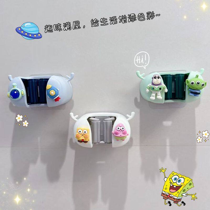 挂壁拖把夹可爱强力无痕