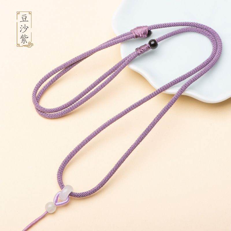 玉石吊坠专用绳手工编织3