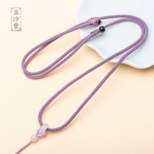 玉石吊坠专用绳手工编织3