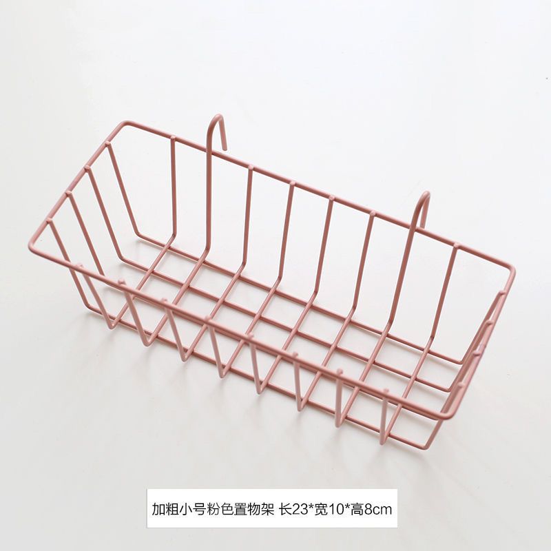 厨房挂在墙上的置物架照