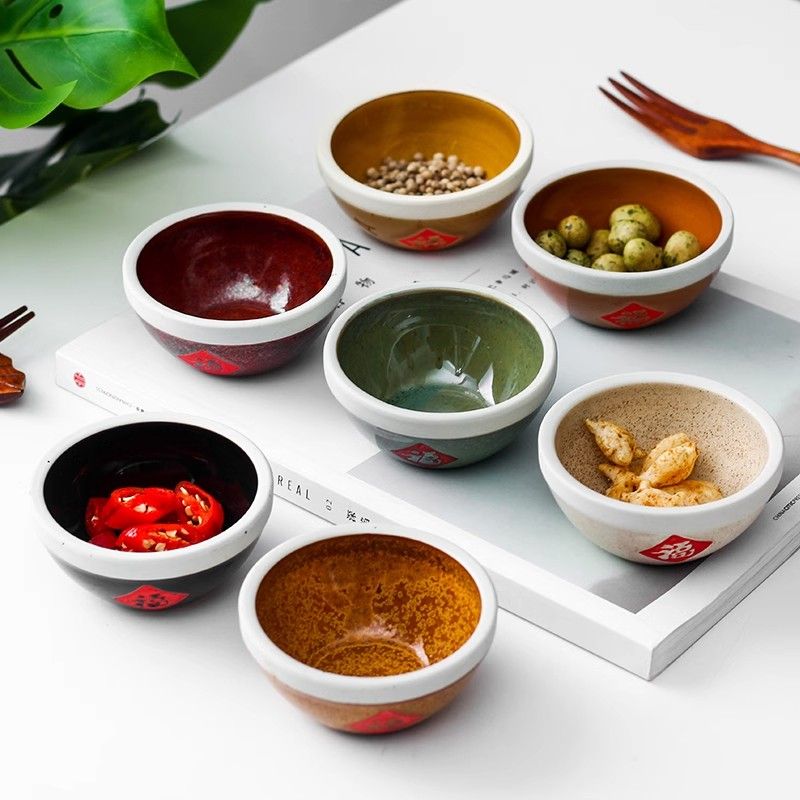 小碗家用精致小号6个装创