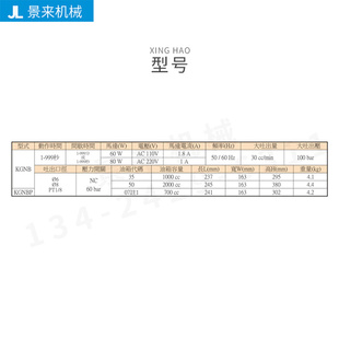 台湾CHENYING振荣KGNB·KGNBP脱压式 电动黄油注油机口径6