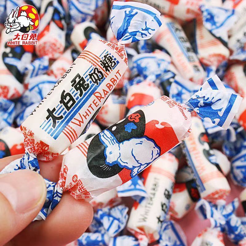 大白兔原味奶糖500g/袋装结婚庆喜糖果儿童零食年货新年礼物上海