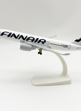 20CM A350芬兰航空飞机模型合金仿真客机静态书桌摆件礼品现货
