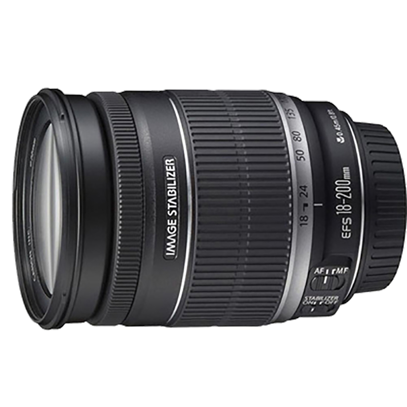 佳能EF-S 18-200mm f/3.5-5.6 IS单反相机远摄变焦拆机镜头18-200