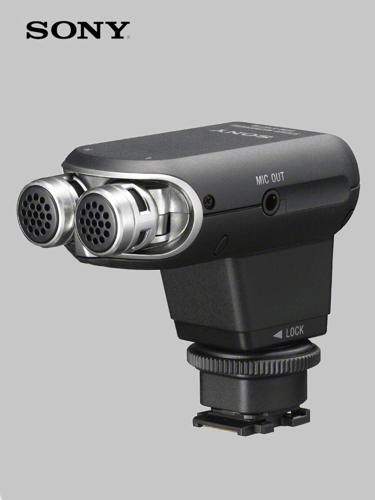 sony/索尼ecm-xyst1m 相机摄像机麦克风话筒vlog收音 小巧广角度收音