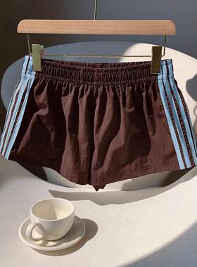 Womens Shorts Casual Summer Tree Branch Pattern All Over