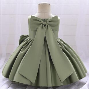 toddler girls big bow decor mesh sweater dress princess