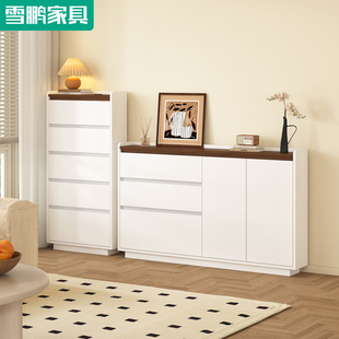 卧室5斗20cm窄边柜超薄斗柜家用五斗六斗抽屉柜组合收纳柜5K41