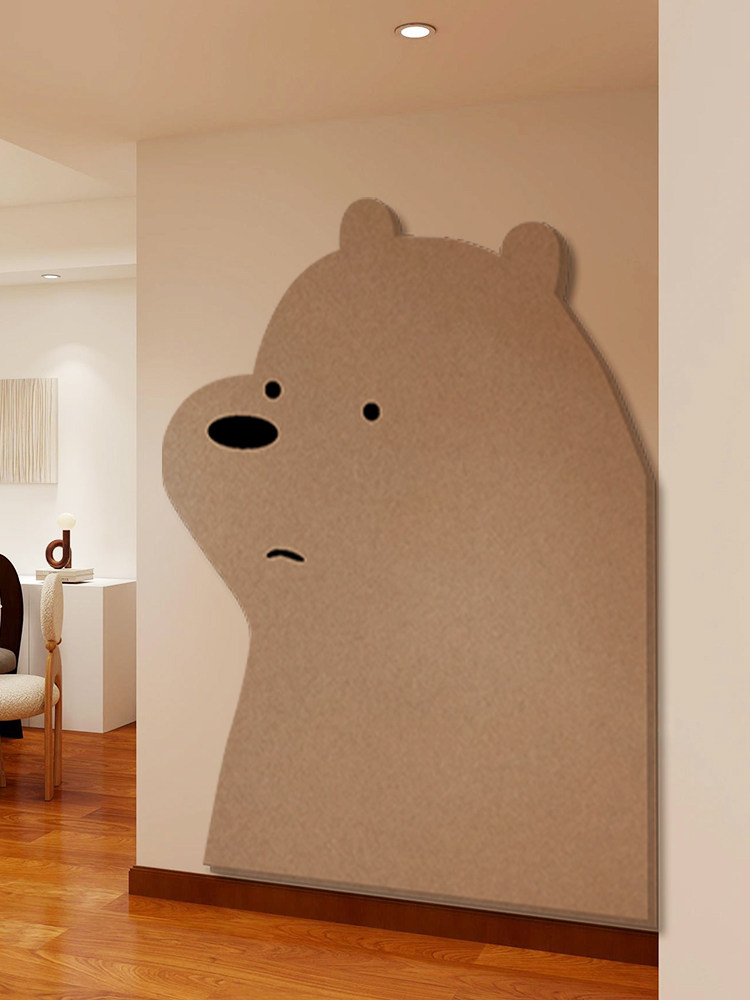 毛毡墙贴毛毡板照片墙不伤墙背景板拍立得墙上相册墙创意玄关装饰