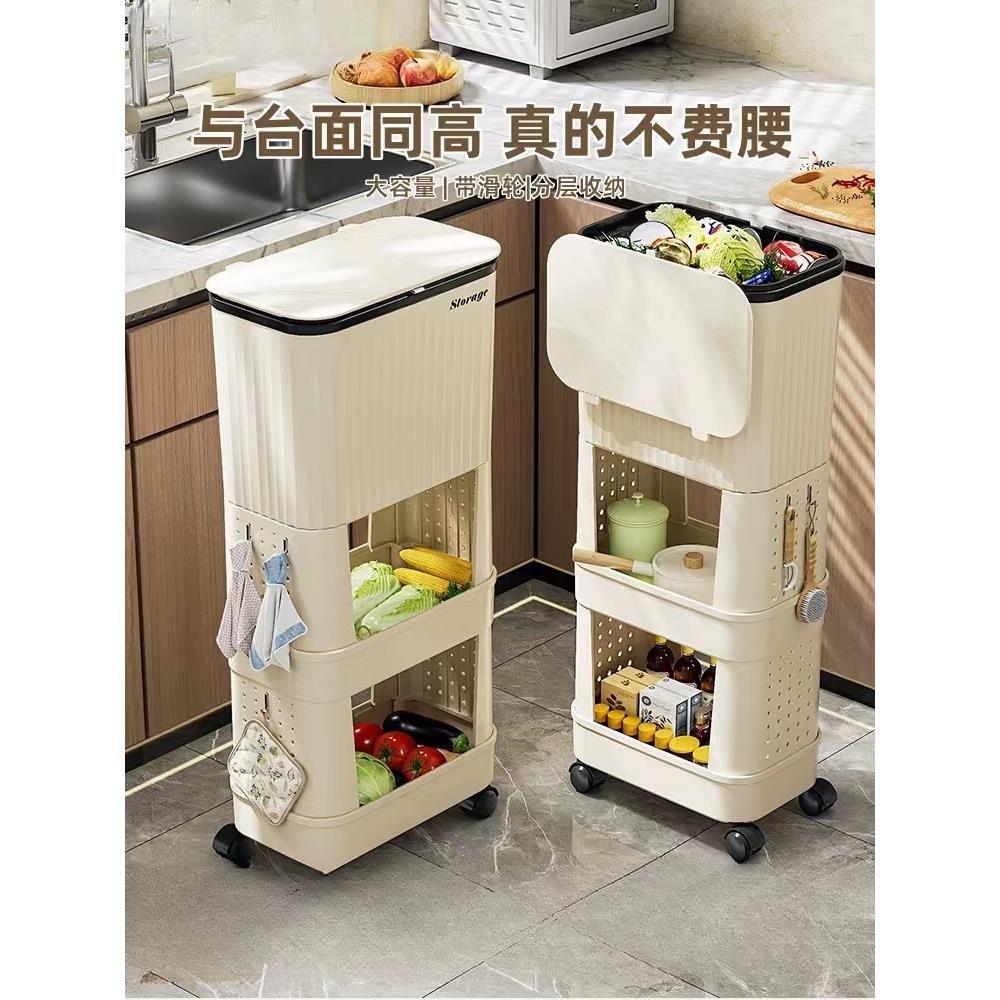 日本进口轻奢厨房垃圾桶