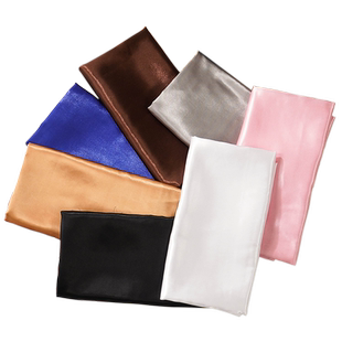 绸缎布料面料缎面色丁绸子礼盒内衬里布丝绸布红布清仓布头红绸布