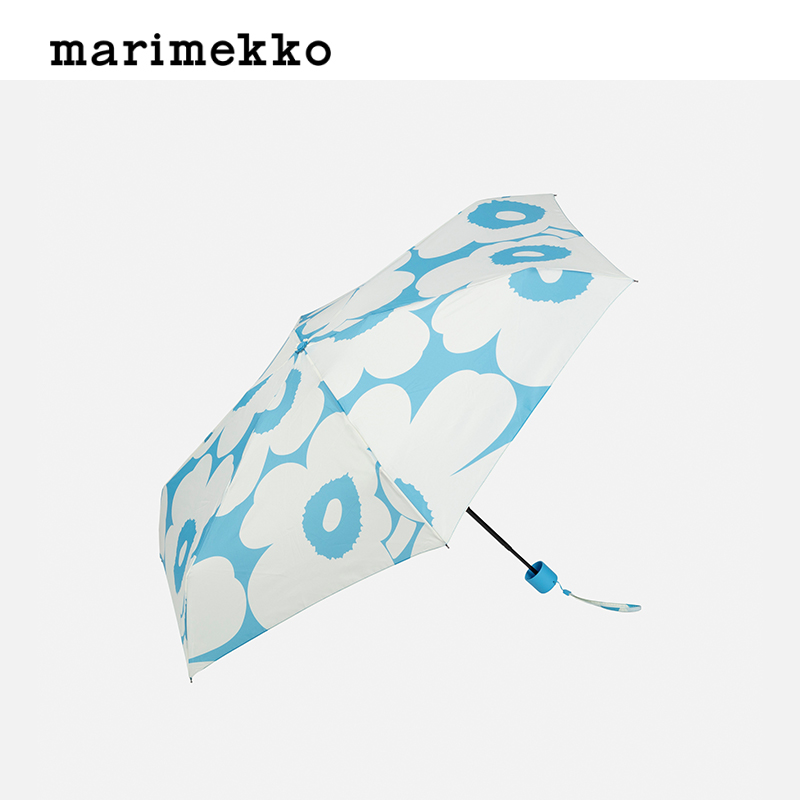 【Unikko游霓可印花】Marimekko25早秋新款时尚迷你雨伞商场同款