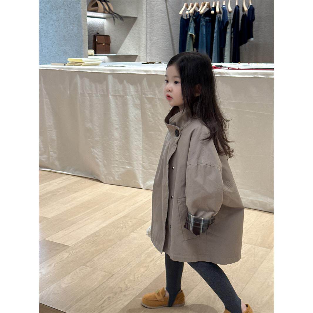 2025秋季新品 韩版童装 女夹克/皮衣