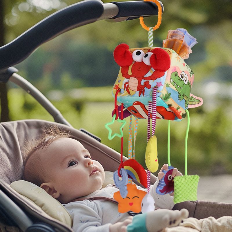 婴儿车上玩具挂件抽抽乐