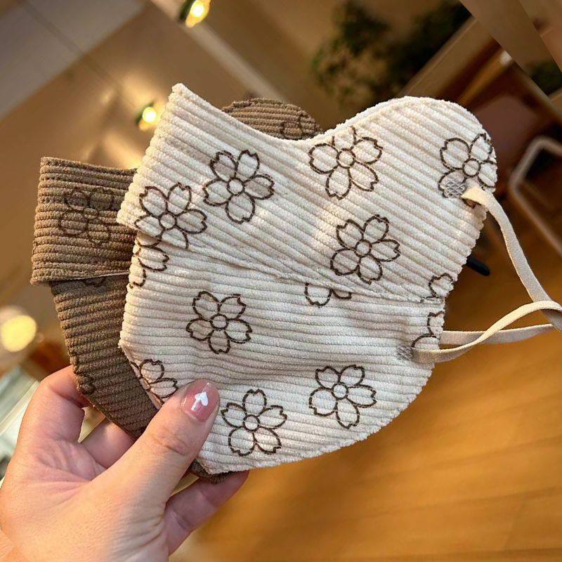 棉口罩女款保暖口罩女冬季棉布口罩3d立体透气护眼角防寒可水洗时,居家日用,口罩滤芯/口罩滤片,淘宝优惠券,粉丝福利购,淘宝优惠卷