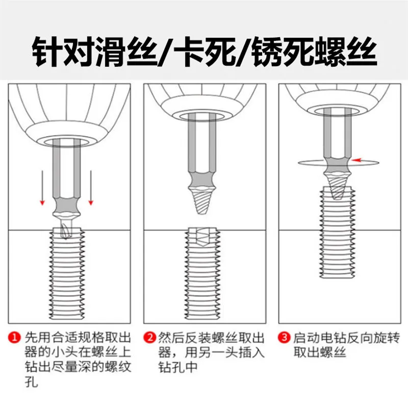 取断螺丝专用工具滑器双