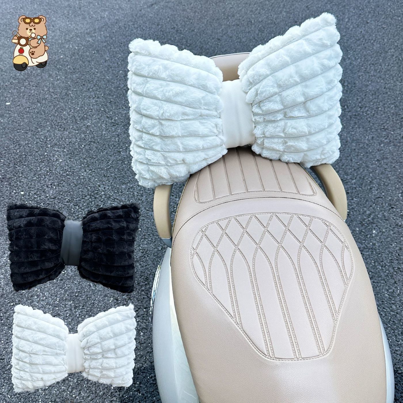 前后腰靠电动车靠背通用