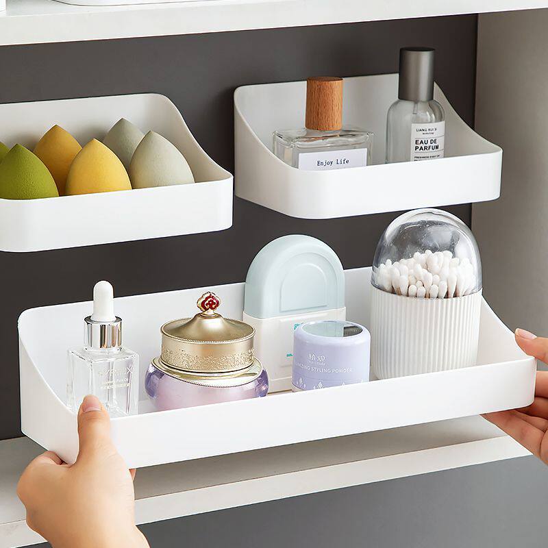 浴室柜内部收纳镜柜收纳盒壁挂式卫生间浴室柜洗漱台口红化妆品置