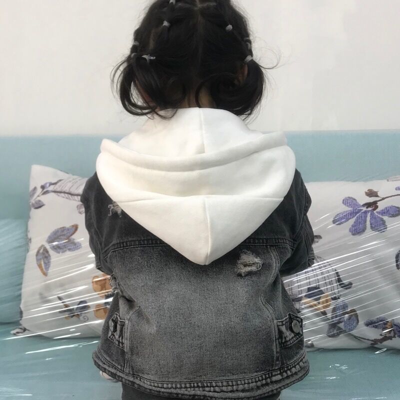 衣服上配的假帽子儿童单