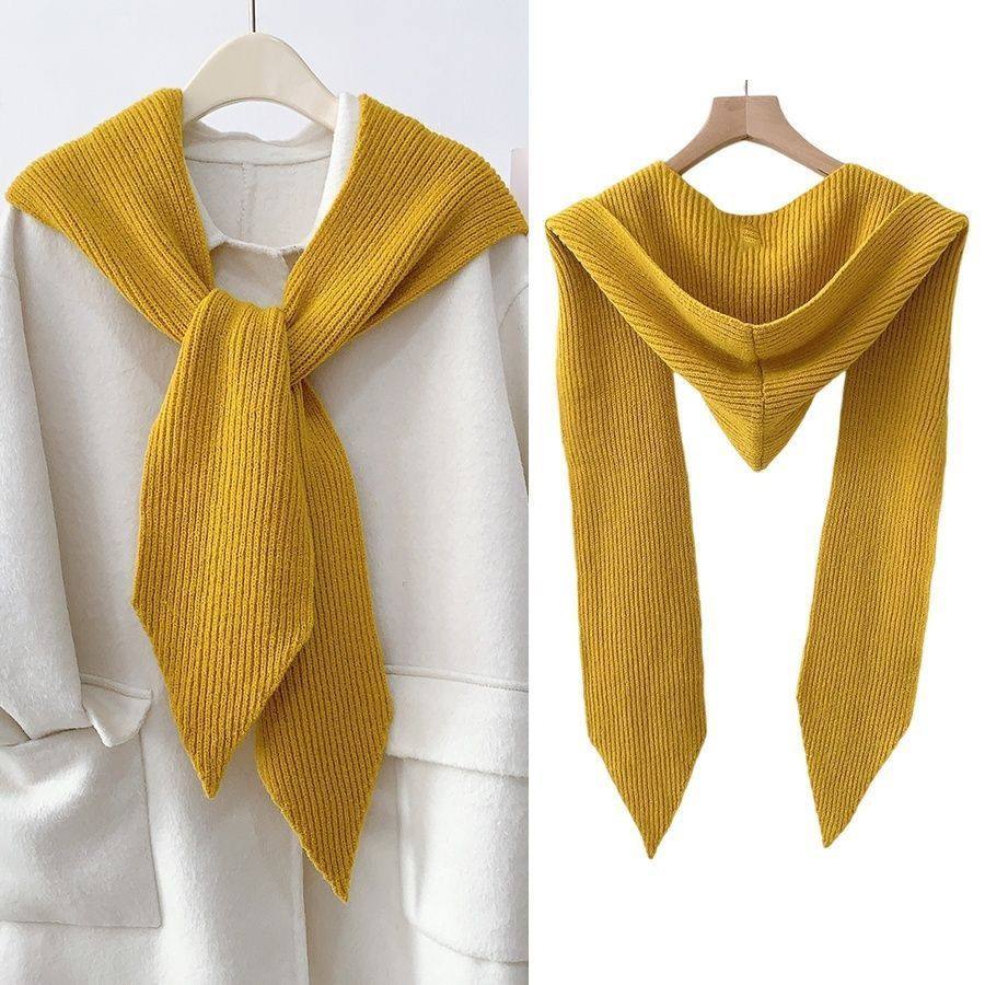 连帽围巾披肩带帽子一体2026新款披肩围脖一体保暖围巾毛线韩版针