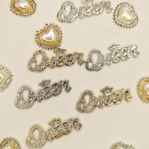 帽子上的装饰品配件金色