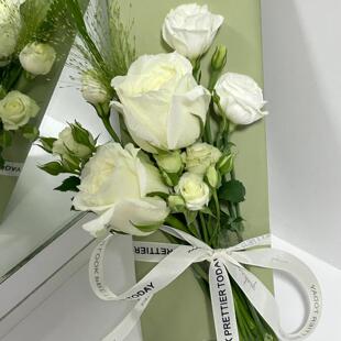 烟香礼盒花束送男友的礼物!高质感石纹纸烟盒包装礼物纸diy生日礼