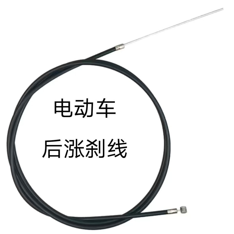 两轮电动车后刹车线自行
