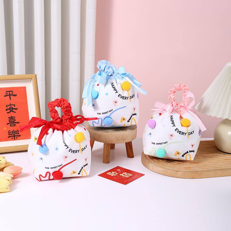 宝宝宴伴手礼空袋结婚喜糖袋子周岁满月结婚伴手礼袋子糖果袋高级