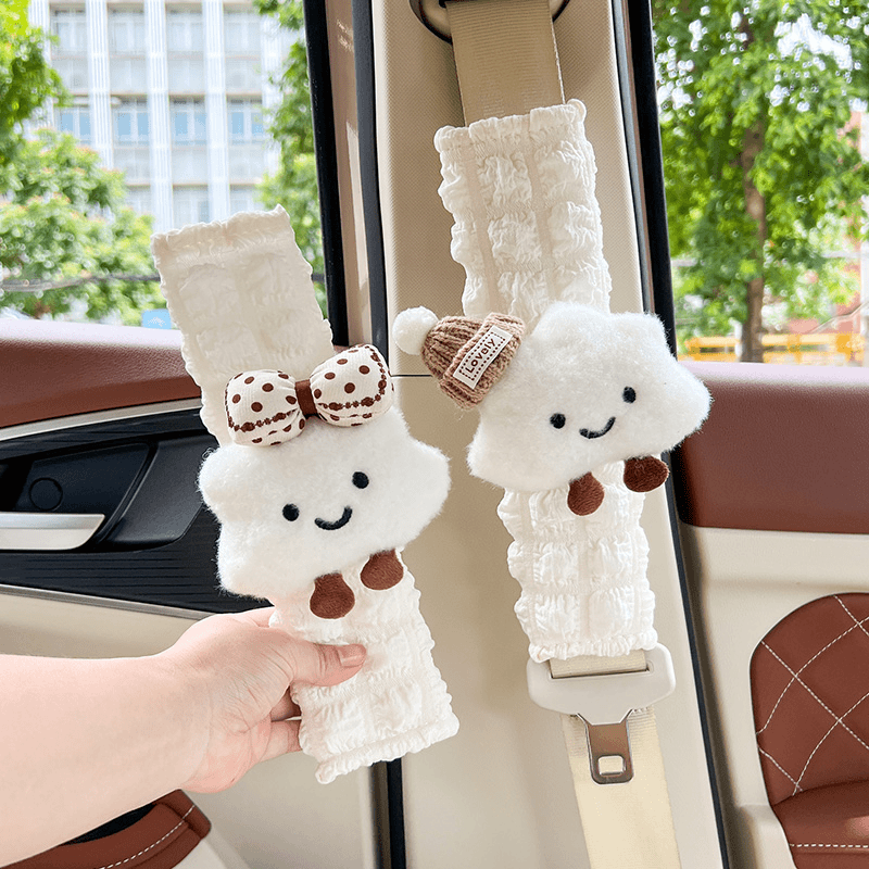 安全带保护套防磨衣服可爱云朵汽车安全带护肩套防磨衣服四季通用