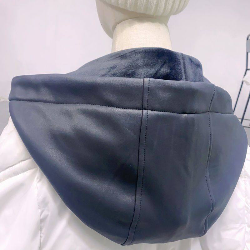 羽绒服假帽子领连帽可拆卸假帽子领连帽单独买羽绒服百搭假领卫衣