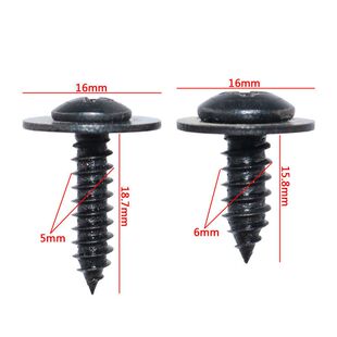 强力自攻螺丝汽车挡泥板螺丝叶子板内衬卡扣卡子通用型挡板固定螺