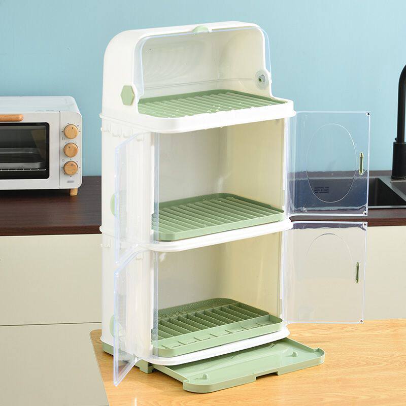 放筷子的收纳神器厨房碗碟收纳防尘置物架宝宝辅食工具碗筷收纳柜