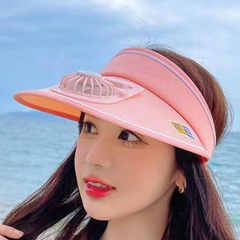 有风扇的帽子现货夏季新
