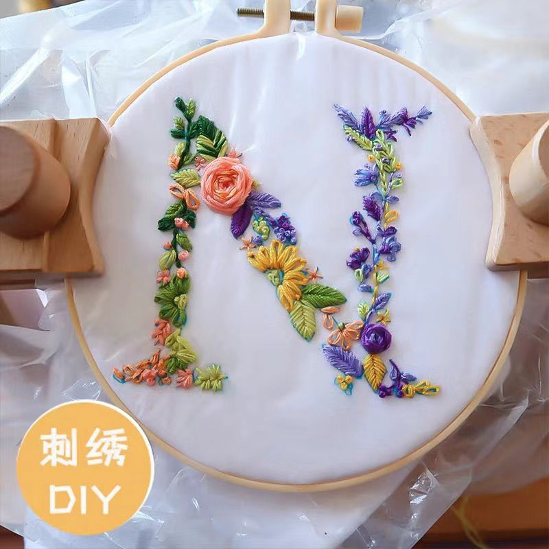绣花图案样纸【含烟】T恤