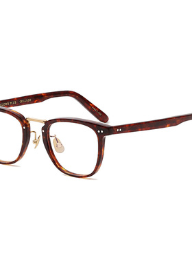 赛璐珞手工眼镜框YELLOWS纯钛超轻复古眼镜架余文乐同款近视眼镜