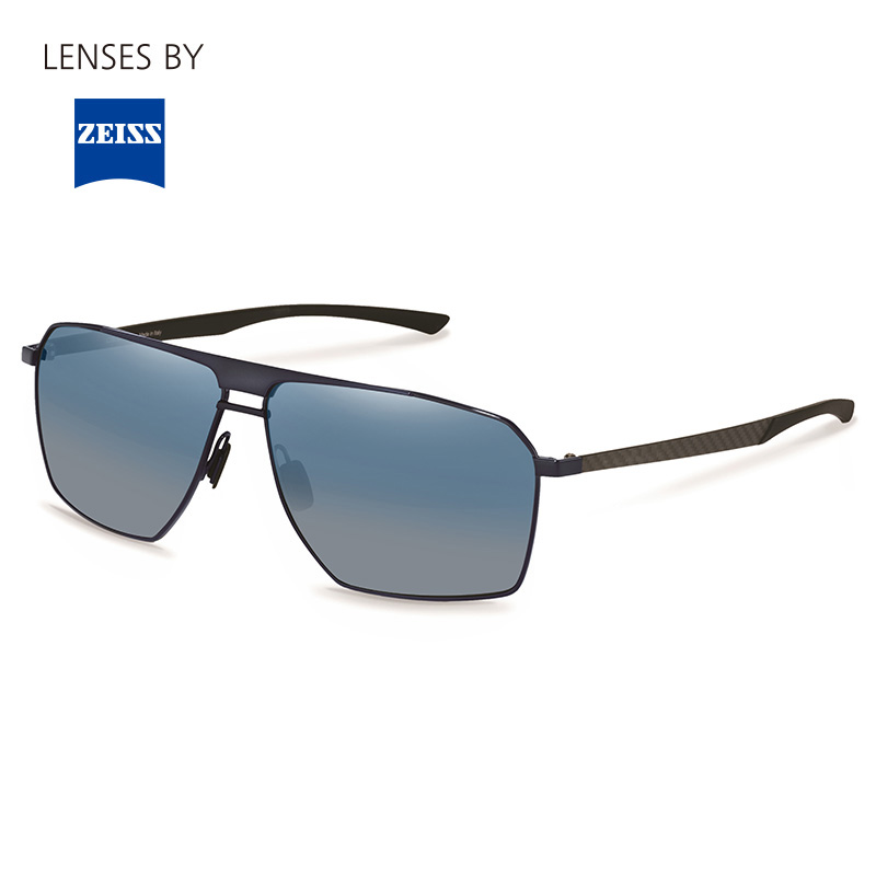 偏光太阳镜男士开车眼镜女大脸加宽ZEISS蔡司镜片渐变配近视墨镜