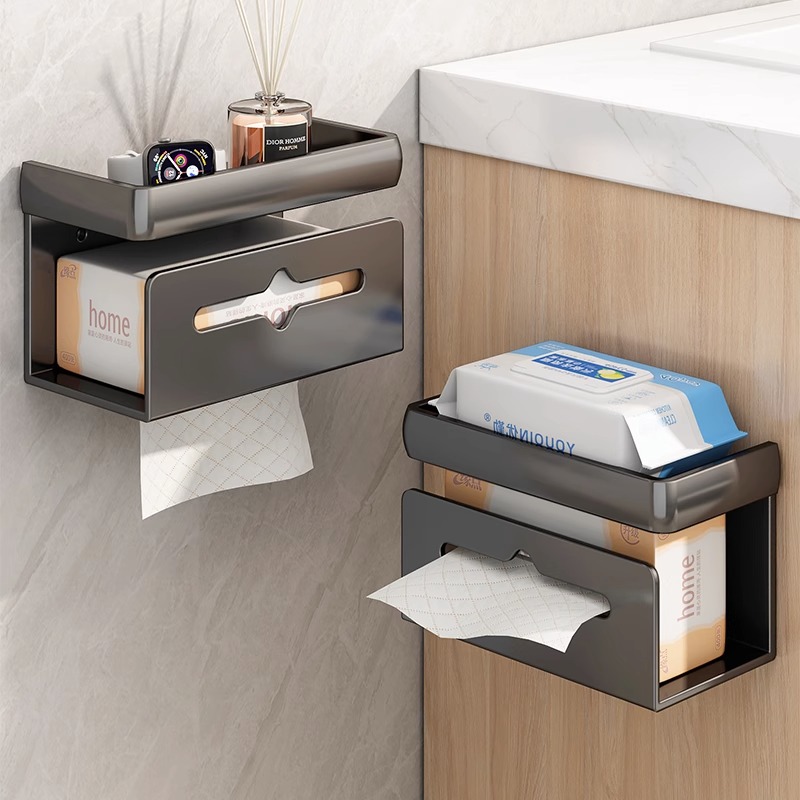 净语纸巾架卫生间纸巾盒
