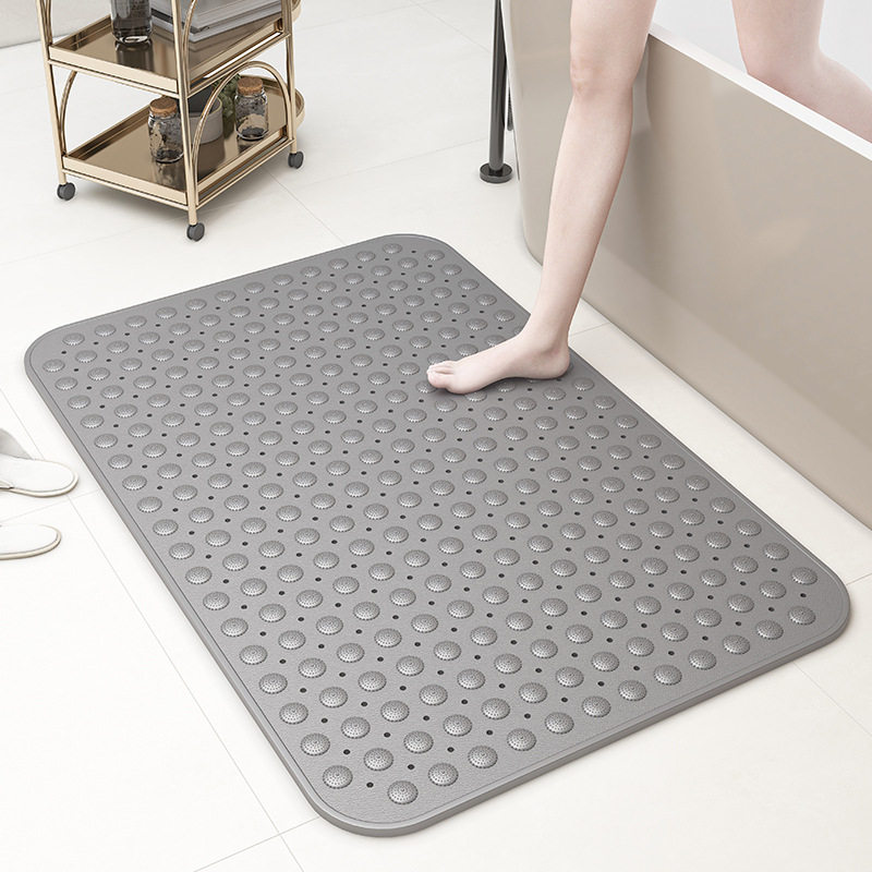室防滑垫淋浴房卫生间洗澡垫子儿童防摔脚垫子环保TPE按摩地垫
