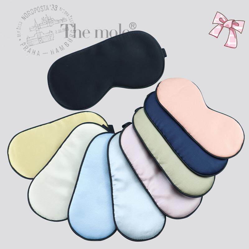 6-12岁儿童真丝眼罩可爱遮光不压眼夏季透气睡眠丝绸桑蚕丝护眼罩