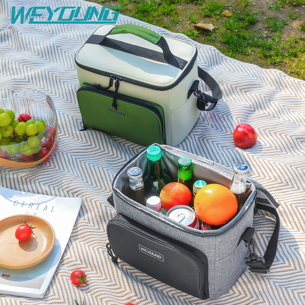 2025新款手提保温包大容量防水饭盒包户外露营保鲜野餐冰包