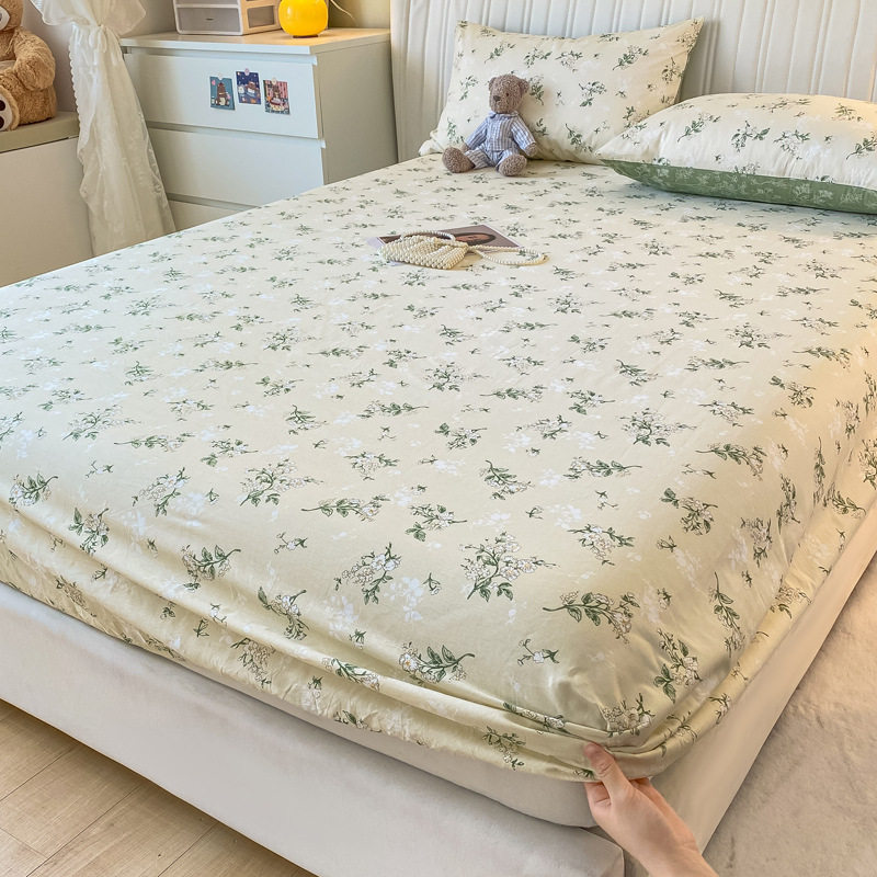 床笠纯棉单件床罩2025新款床垫保护罩床单罩床套学生宿舍0.9床